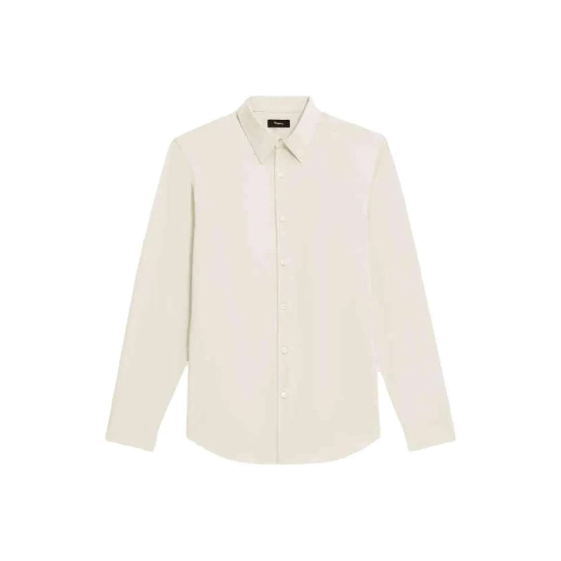 THEORY Кремовый Белый Мужские Рубашки