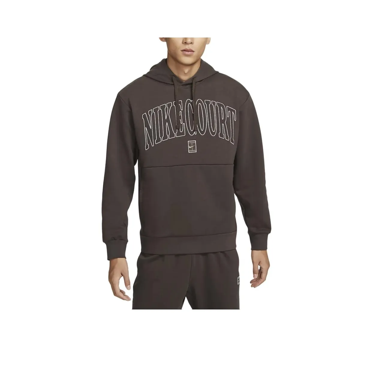 nike Корт HERITAGEDri Форма Свитшот Мужской Барочный коричневый Бархат Коричневый
