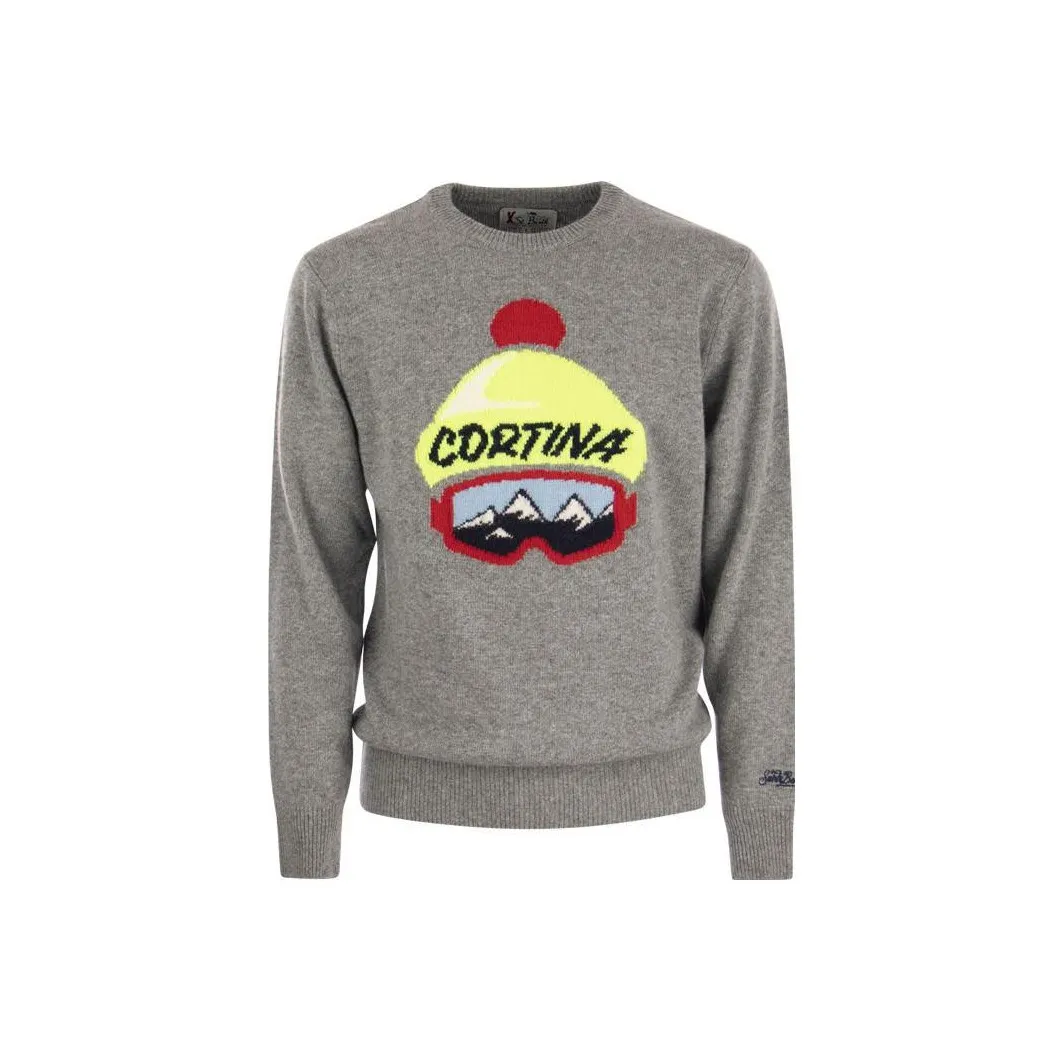 MC2 Saint Barth Серые Мужские Свитера