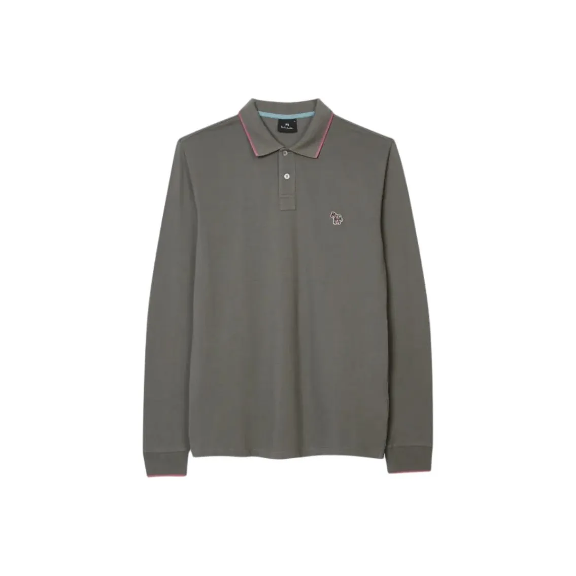 Paul Smith FW24 Polo Shirt Men's Dark Gray