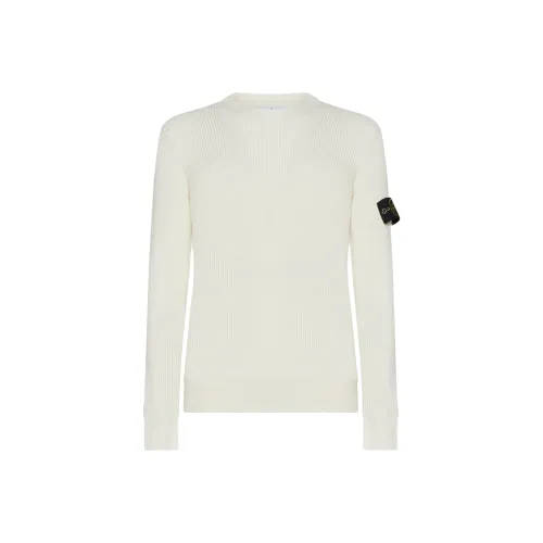 STONE ISLAND Белый Мужские Свитеры