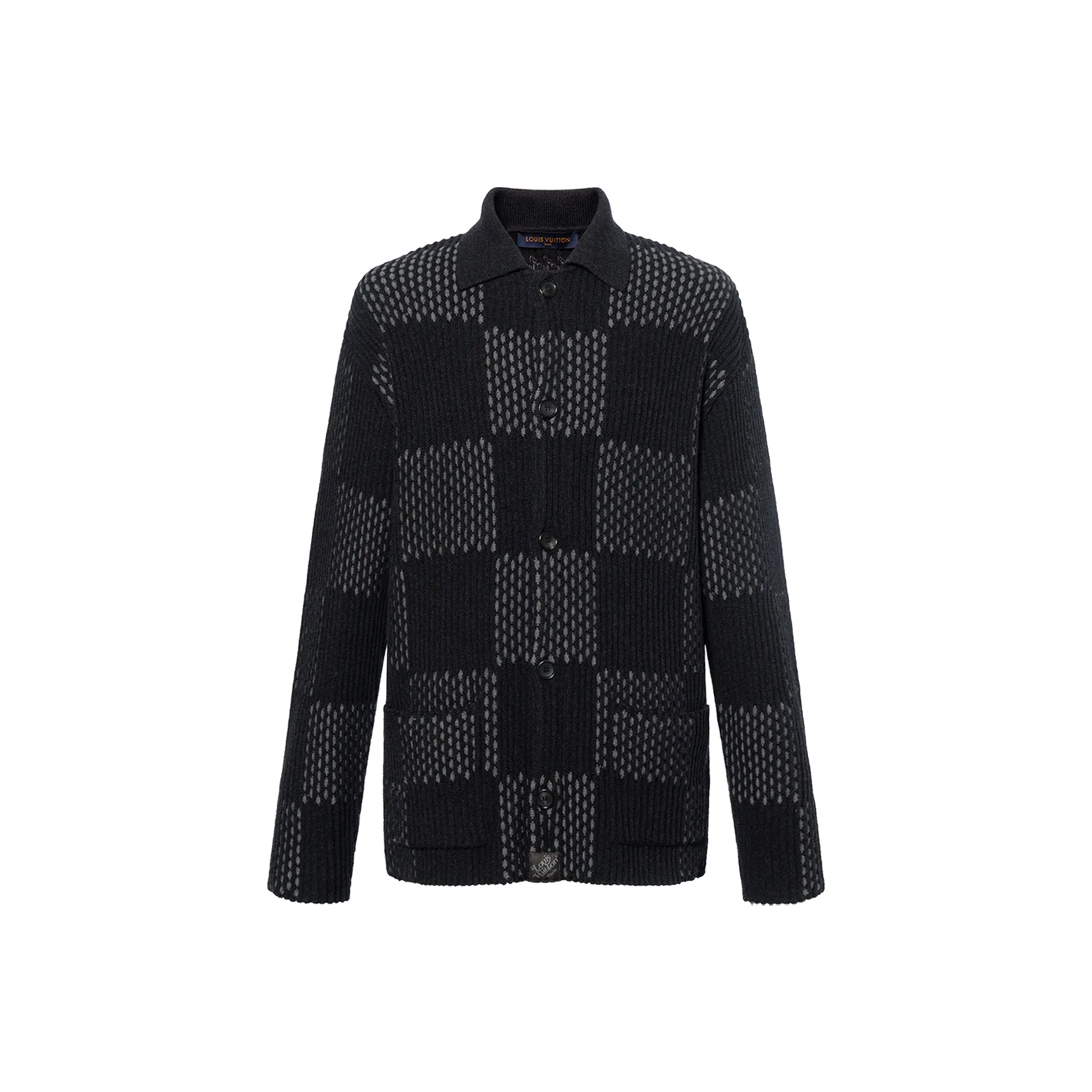 LOUIS VUITTON Pre Owned 2020s Wool Cardigan