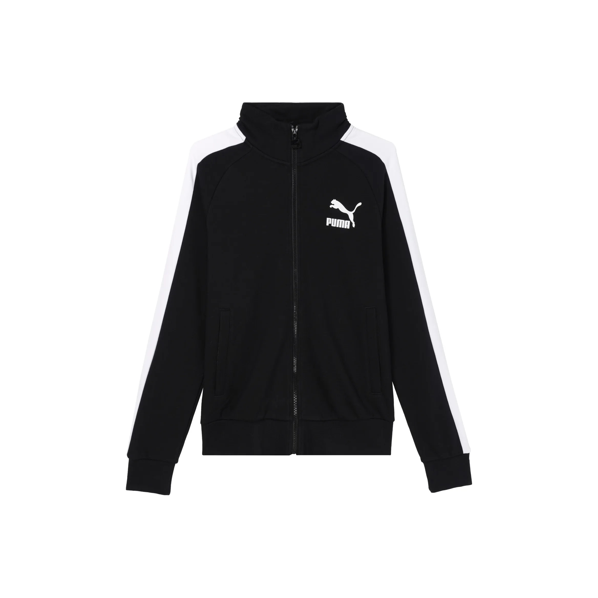 PUMA One Piece Mixed Media Jackets Men's Black