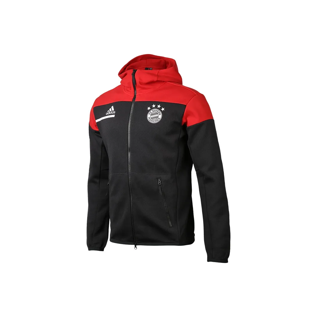 Adidas Черный Красный Мужская Куртка