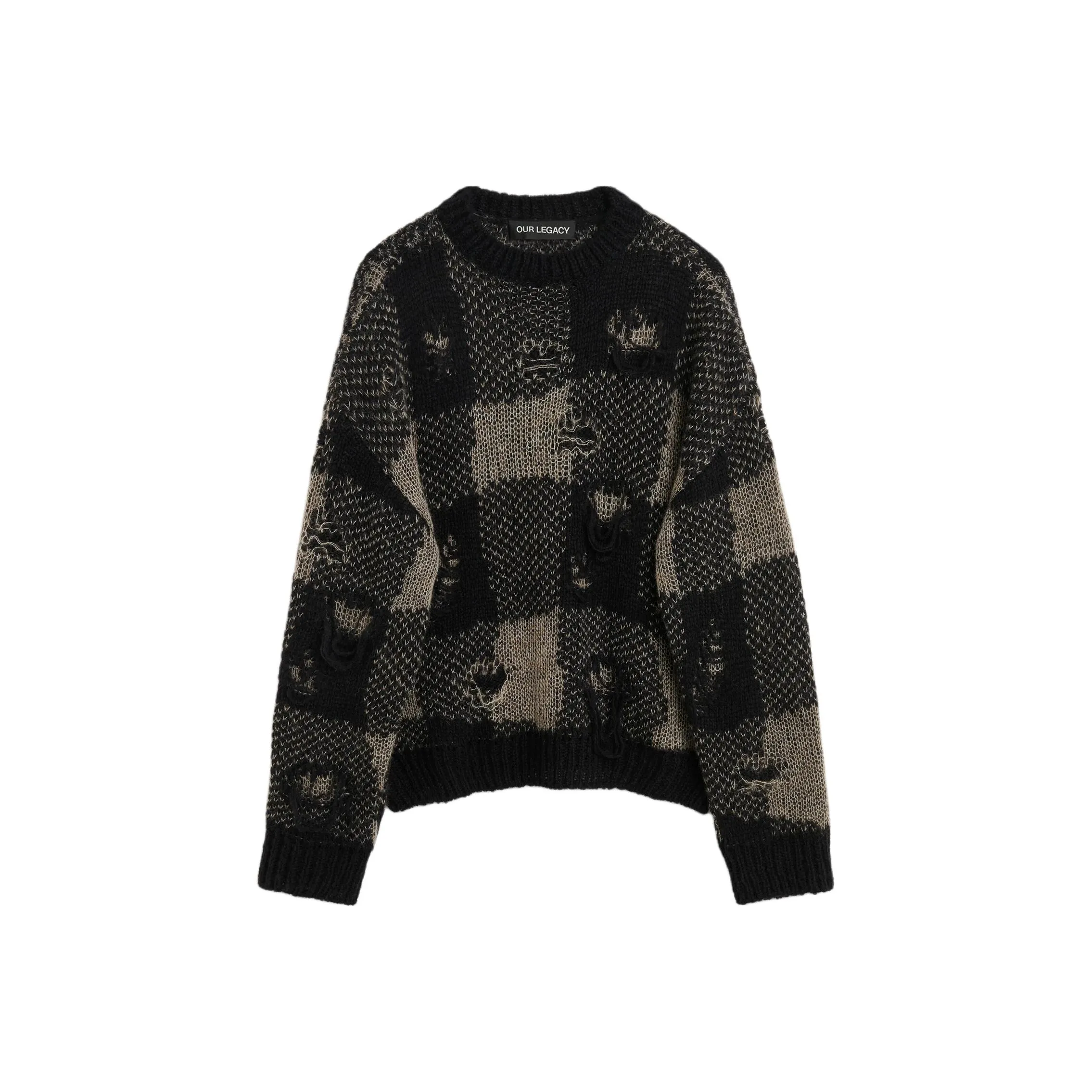 OUR LEGACY FW24 Свитер Мужской Черный