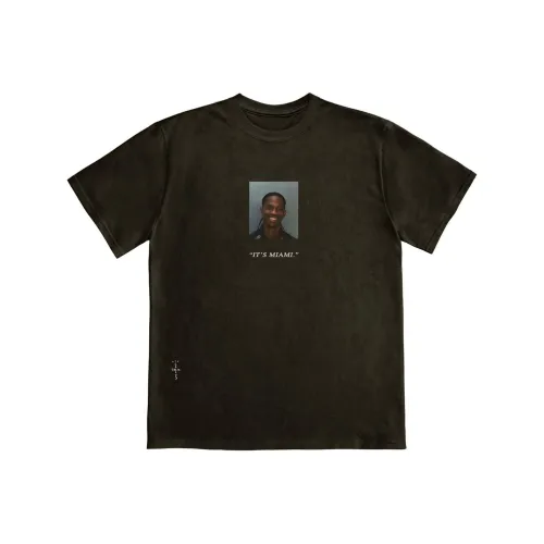 TRAVIS SCOTT Черная унисекс футболка
