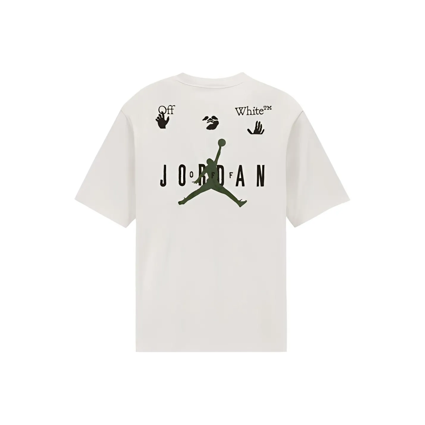 OFF WHITE X Jordan T shirt Sail