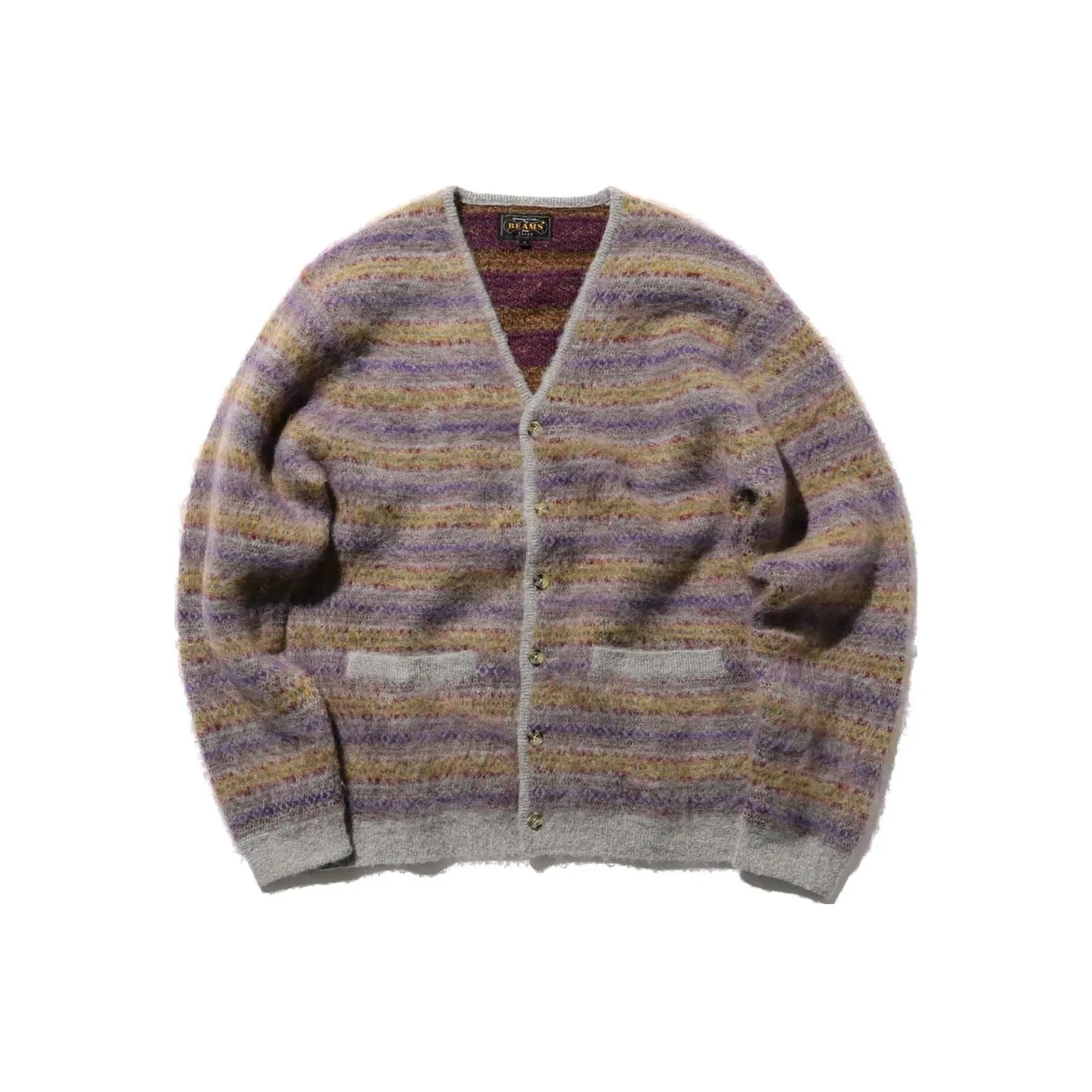 Beams Plus Fair Isle Cardigan