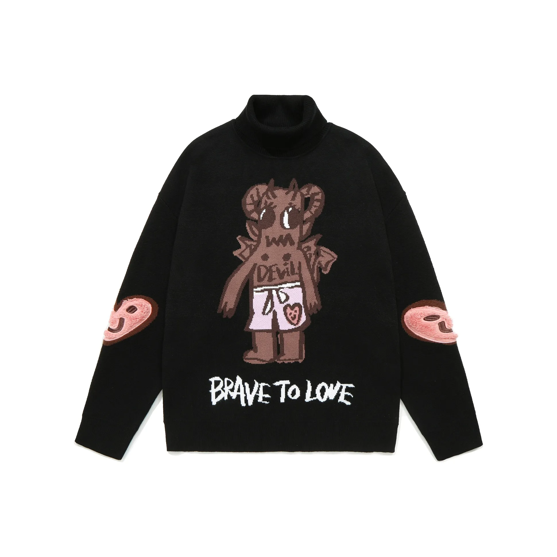 Guuka Черный Унисекс Свитеры