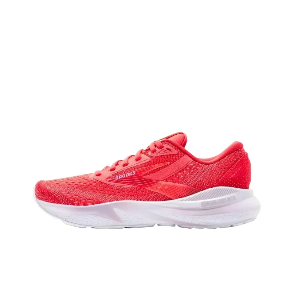 Brooks Adrenaline GTS 24 Low Топ Беговые кроссовки Женские Spicy Перечно-красный