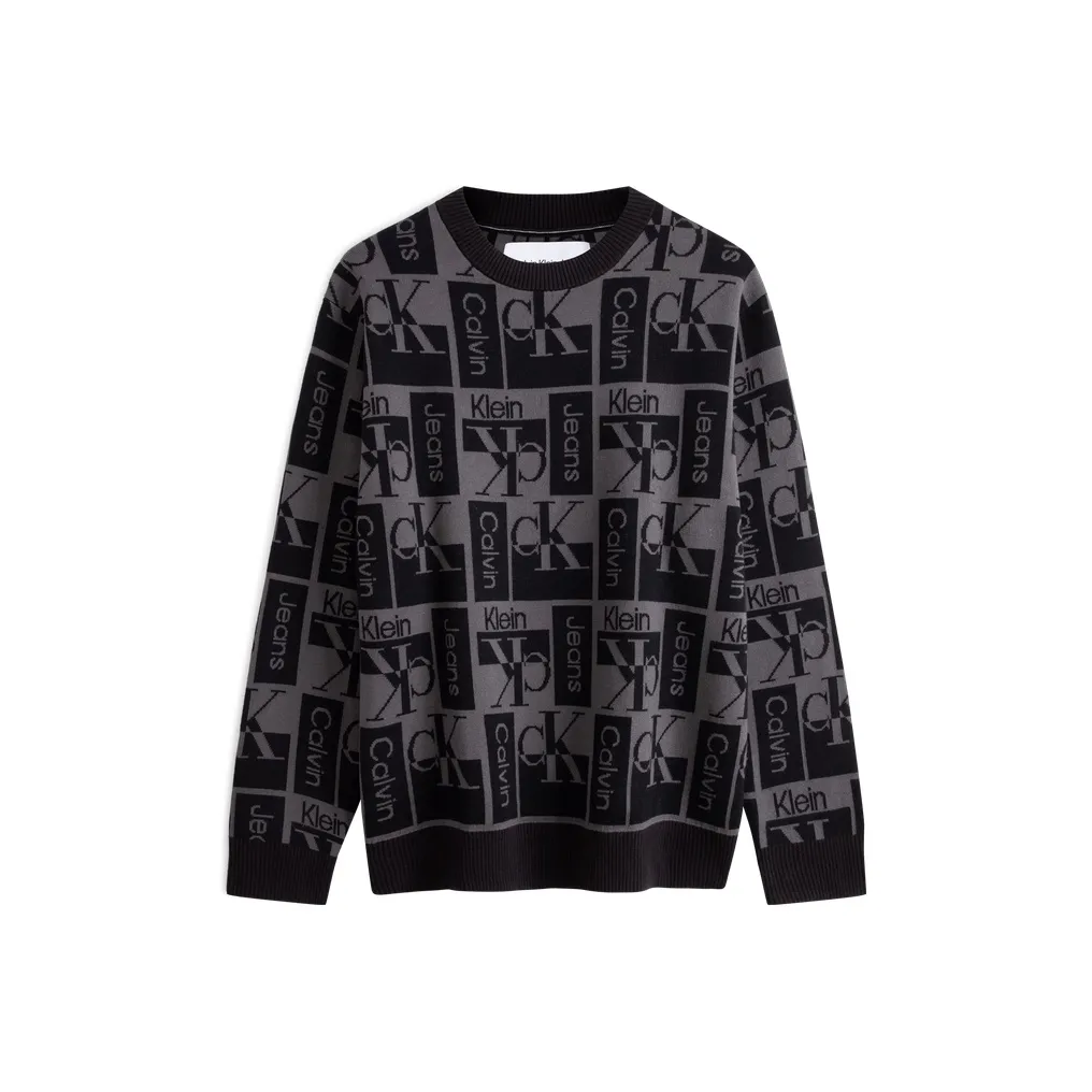 CALVIN KLEIN Knitwear Men's Space Black