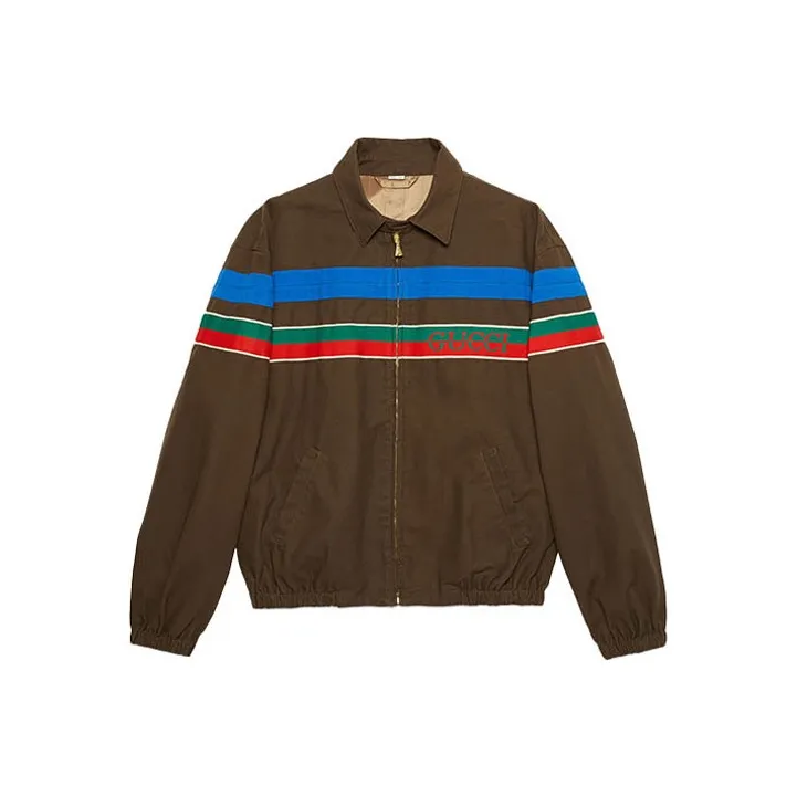GUCCI Jackets & Coats Men's Caramel