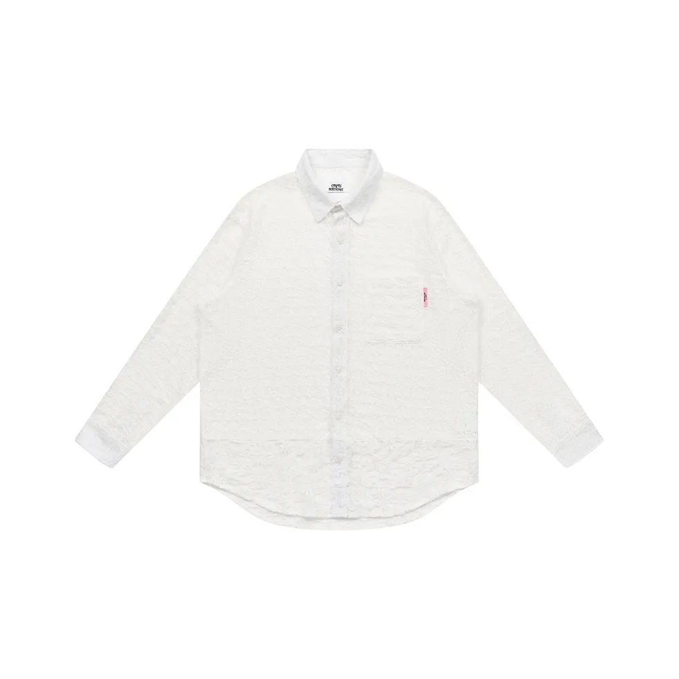 EMPTY REFERENCE Рубашка Унисекс Белый