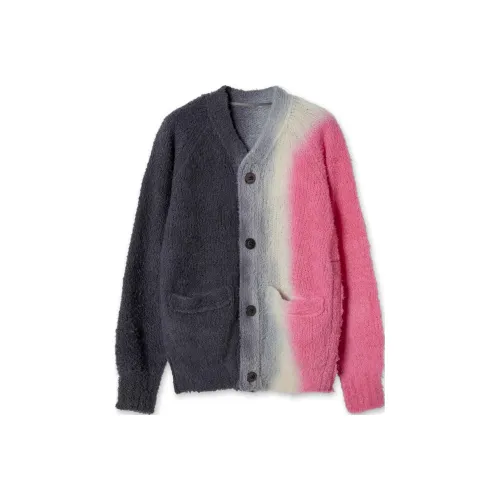 sacai Черно-розовый Мужской Трикотаж