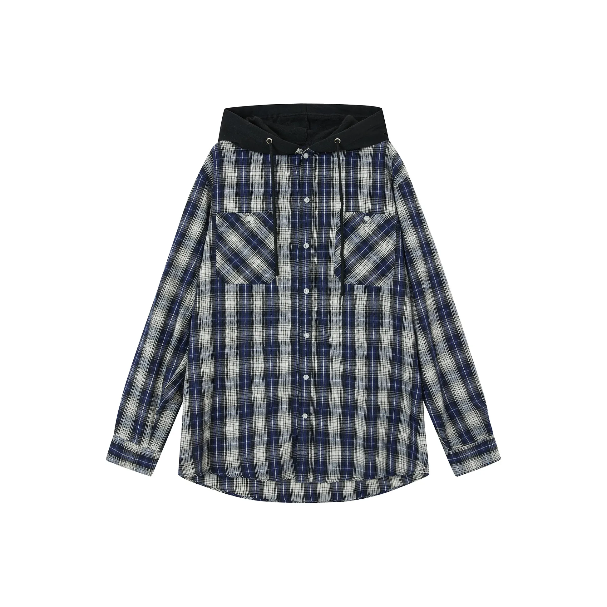 INNERSECT 24FW Рубашка Унисекс Темно-синий