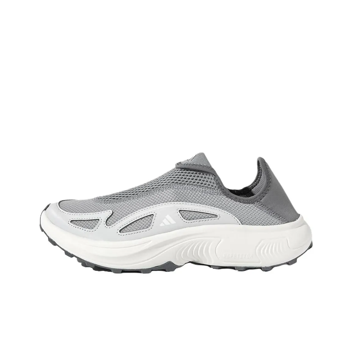 Adidas FC WALKER E Breathable Low Top Running Shoes Unisex White Gray