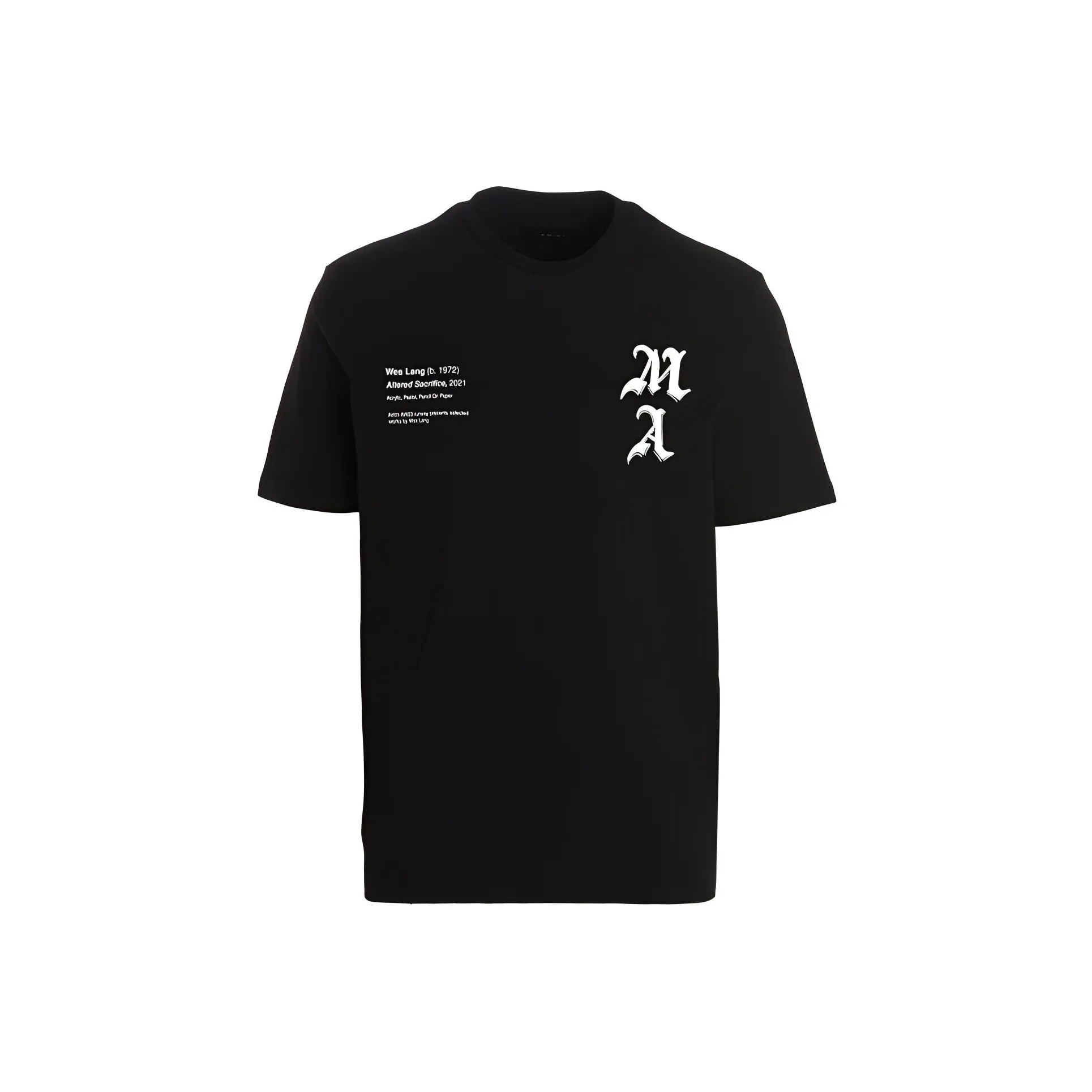AMIRI X Wes Lang Checker Skull T Shirt