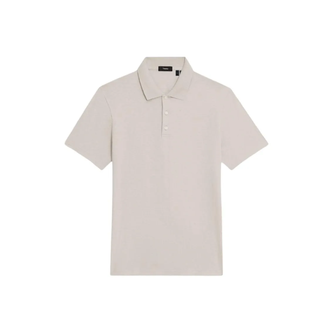 THEORY Polo Shirts Men Stone Gray