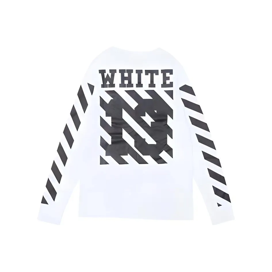 Off Белая Унисекс Футболка