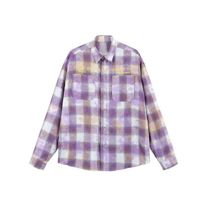 ENDWEEP Рубашка Длинный Рукав Унисекс