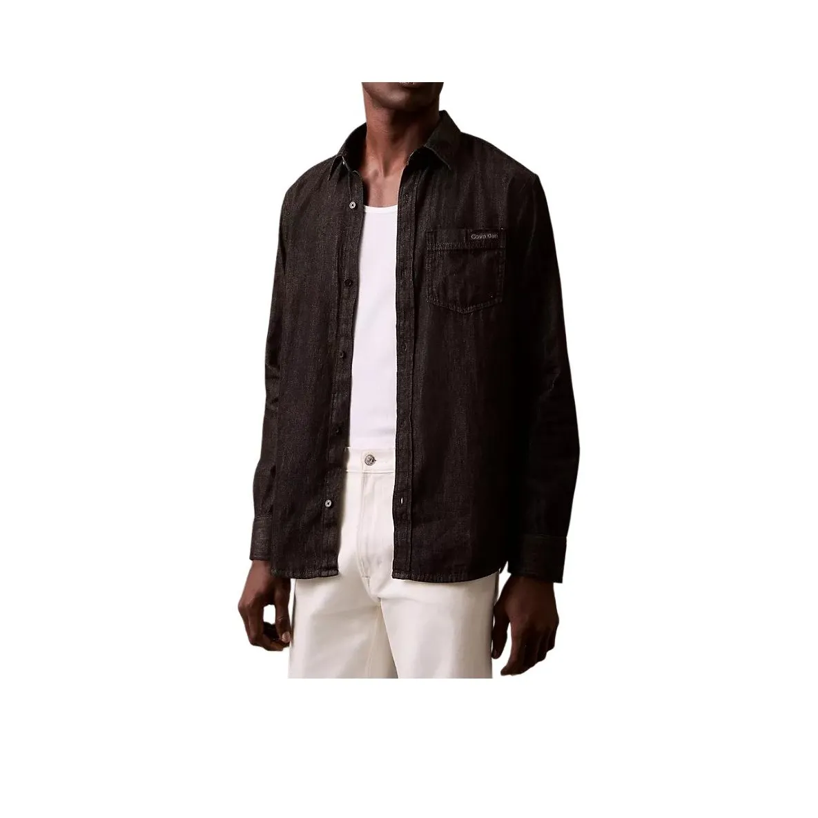 Calvin Klein Мужские Черные Рубашки