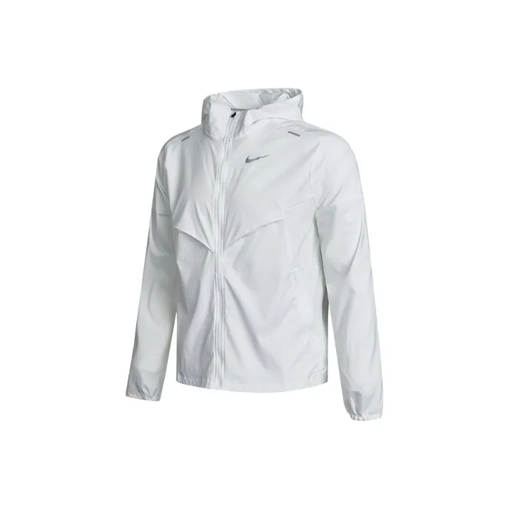 Nike Men's Repel Packable Windrunner Jacket White