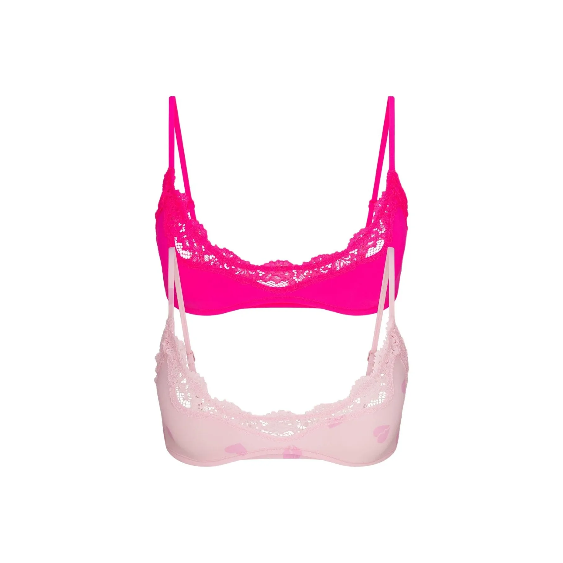 Skims 2 шт Фламинго And Сердце Breaker/Фламинго And Heartbreaker Женские Бюстгальтеры