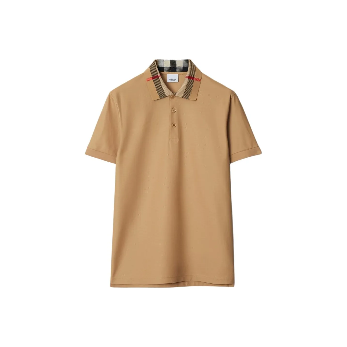 Burberry Vintage Check detail Cotton Polo Shirt