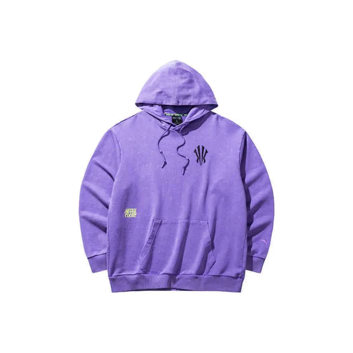 ANTA Basketball Collection Sweatshirts Unisex Fluorescent Grape Purple