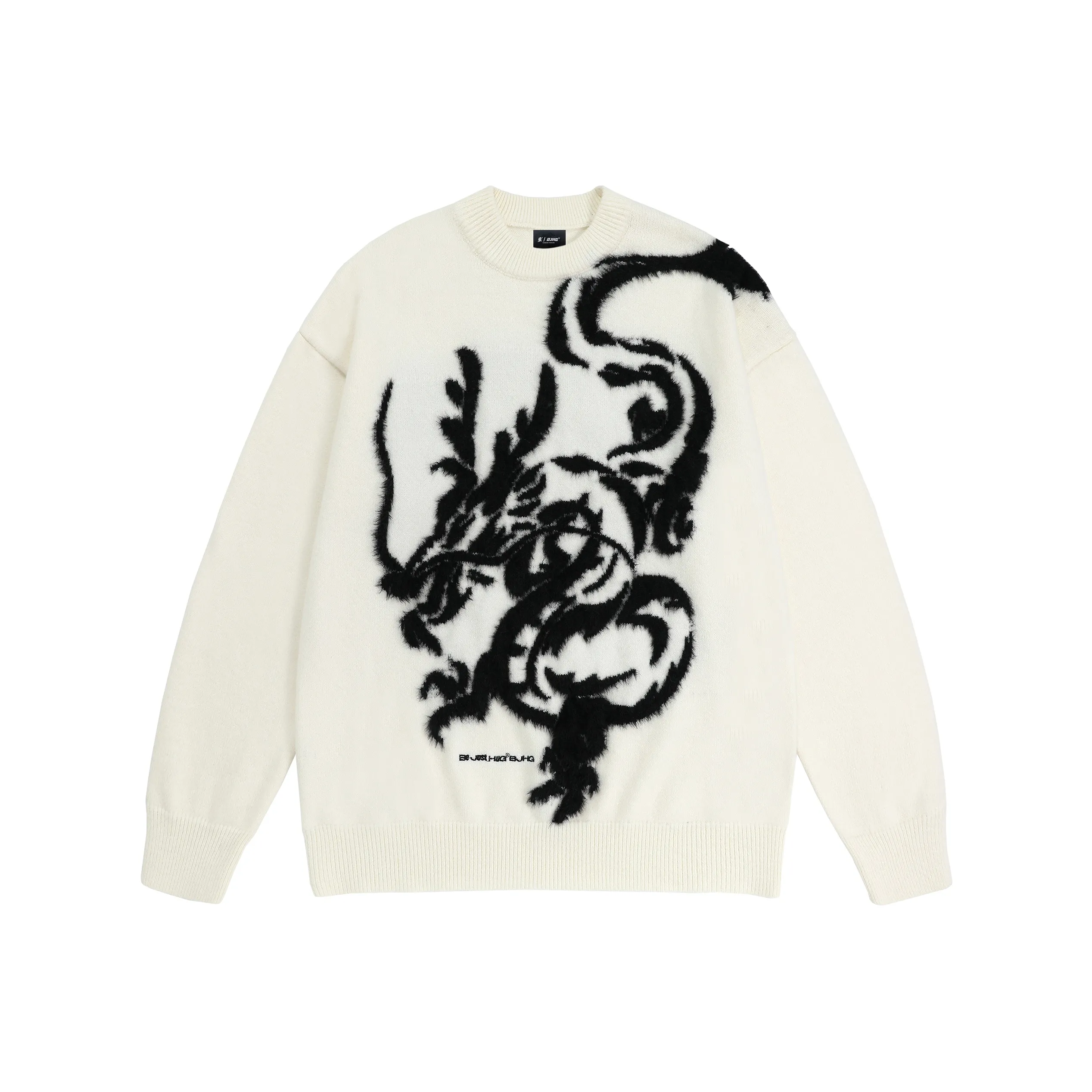 BJHG Dragon Motif Unisex Sweater