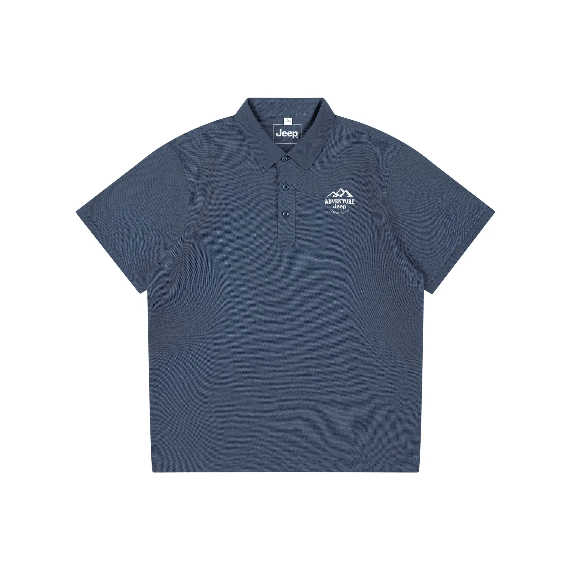 JEEP Yuan Sen Light Luxury Wrangler Series Поло Унисекс