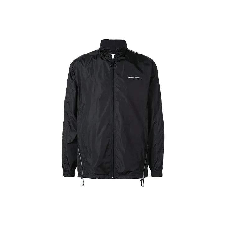 Off Белый Черный Мужские Куртки