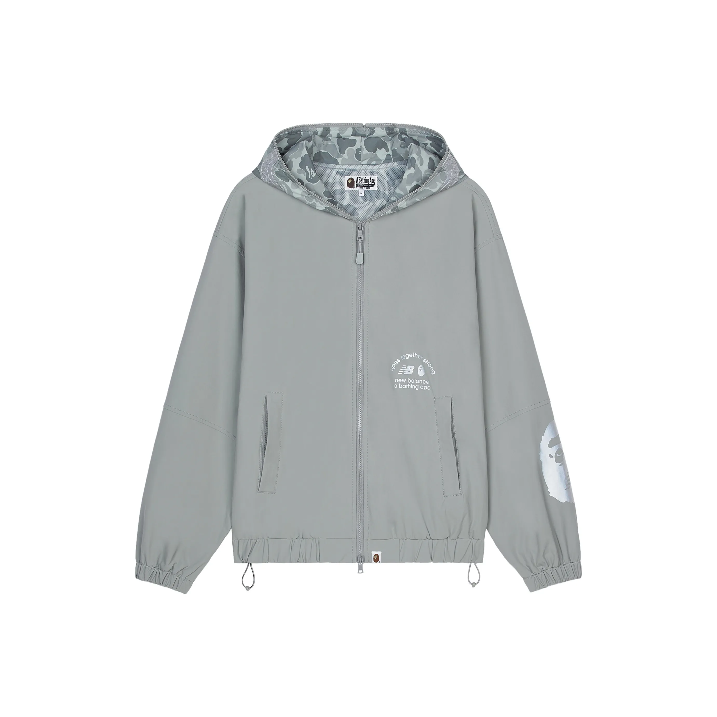 New Balance x Bape New Balance X Bape Jacket Men's Gray
