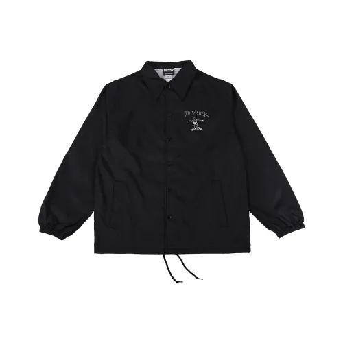 Thrasher Черная Унисекс Куртка