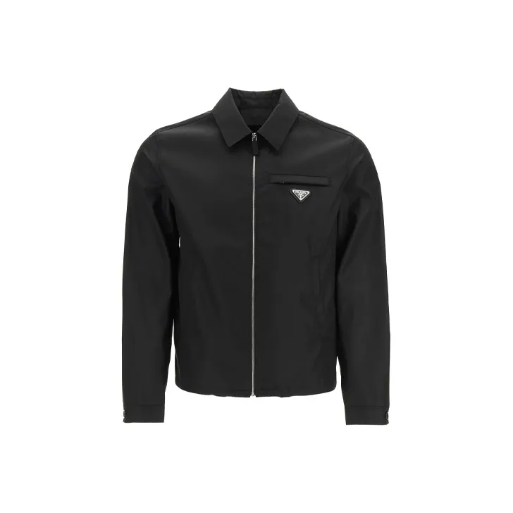 PRADA Jackets Men Black