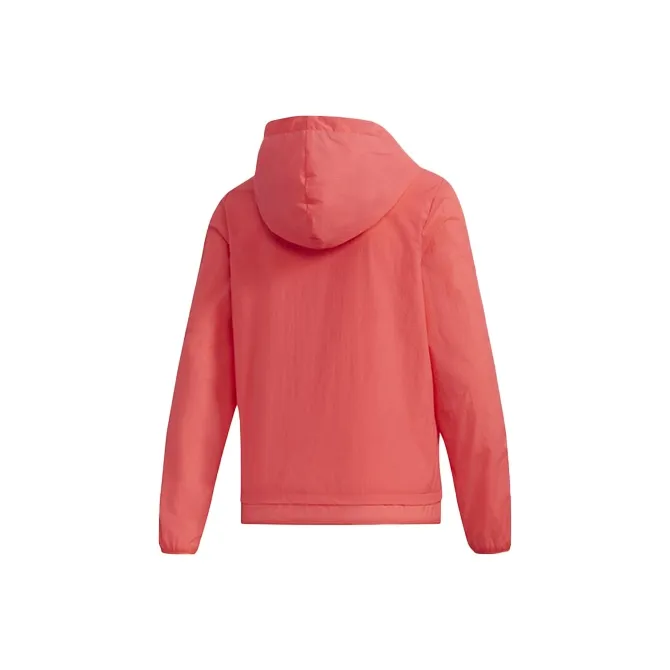 Adidas Ярко-розовый Красный Флуоресцентный Женские Куртки