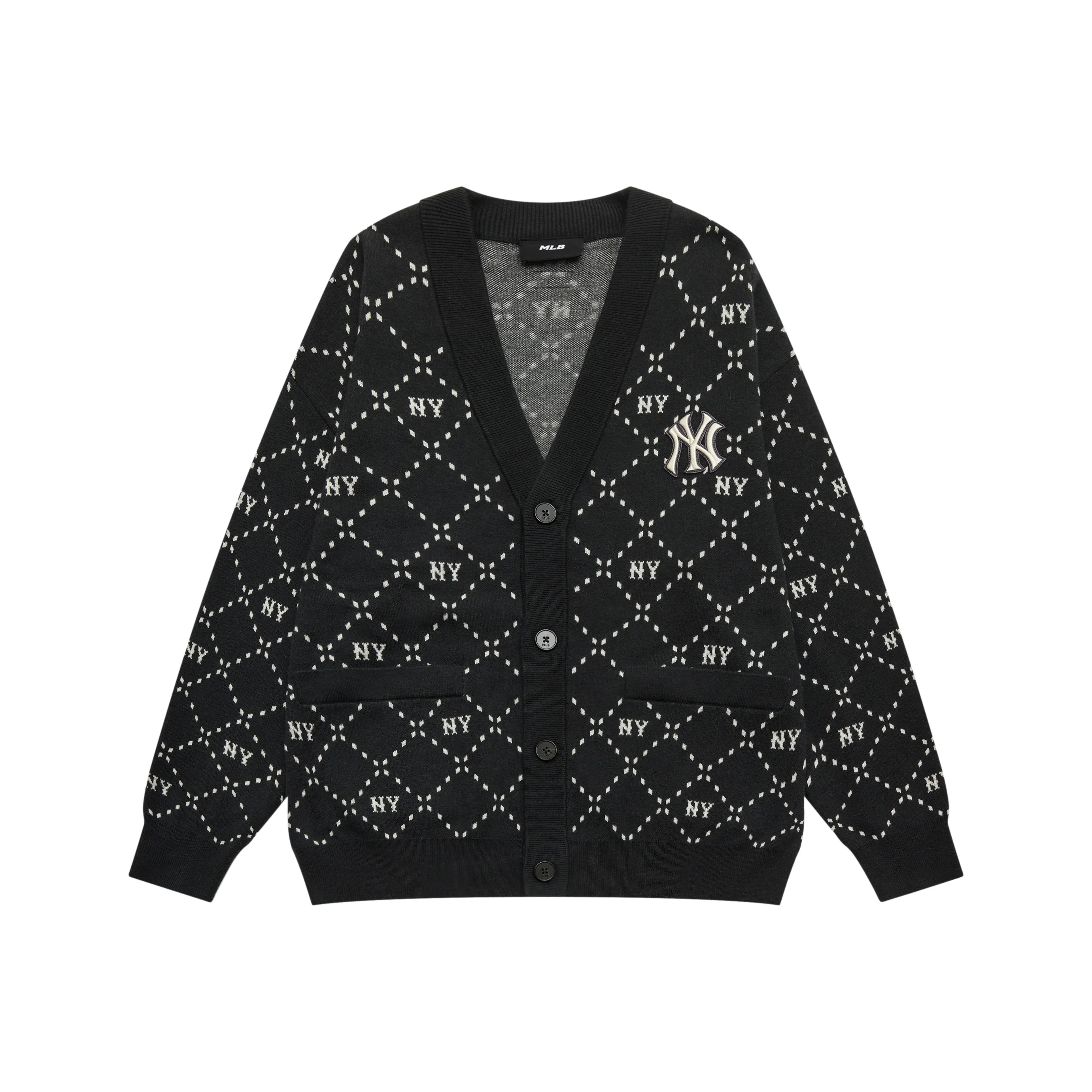 MLB New York Yankees Knitwear Unisex Charcoal Gray