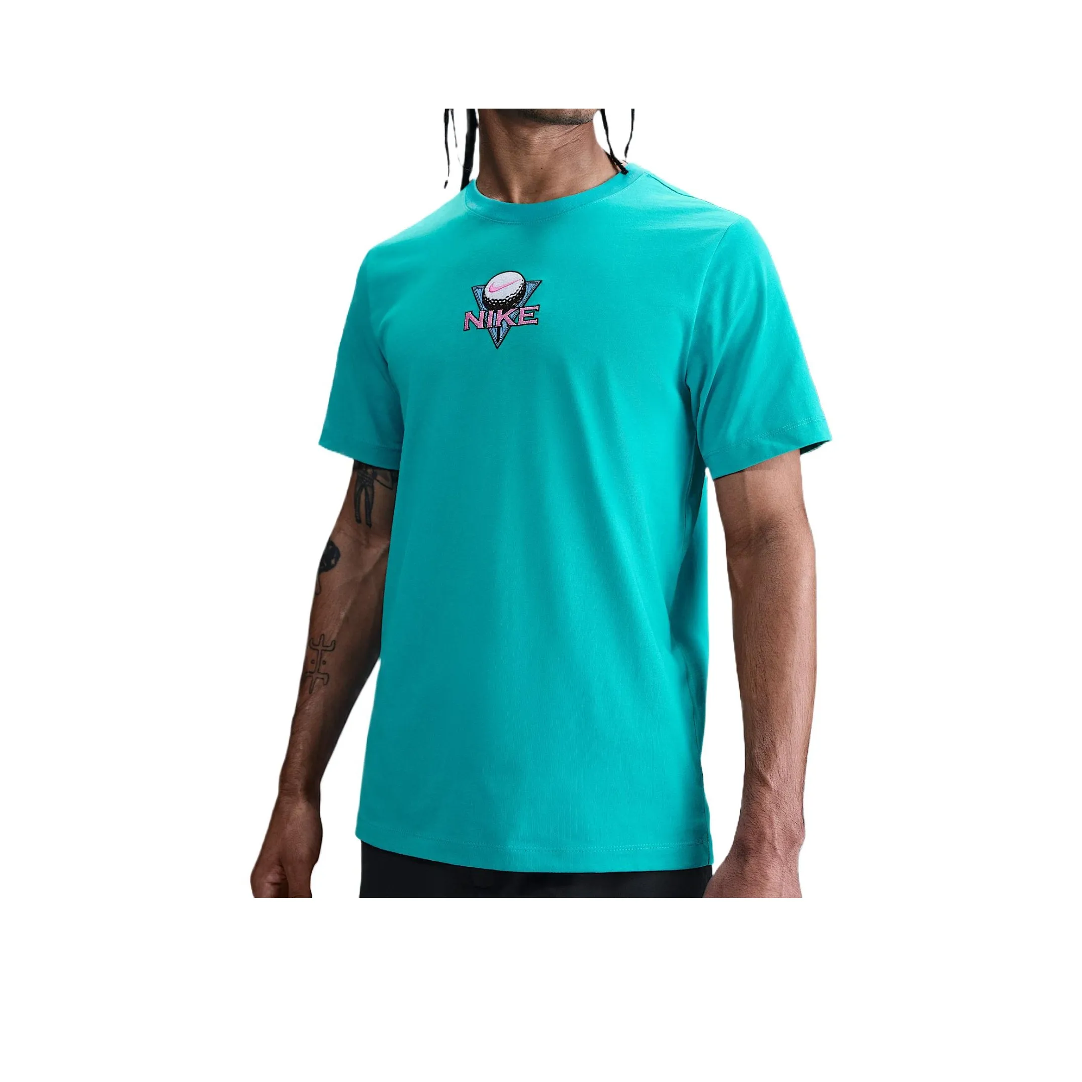 Nike T Shirts Men Green