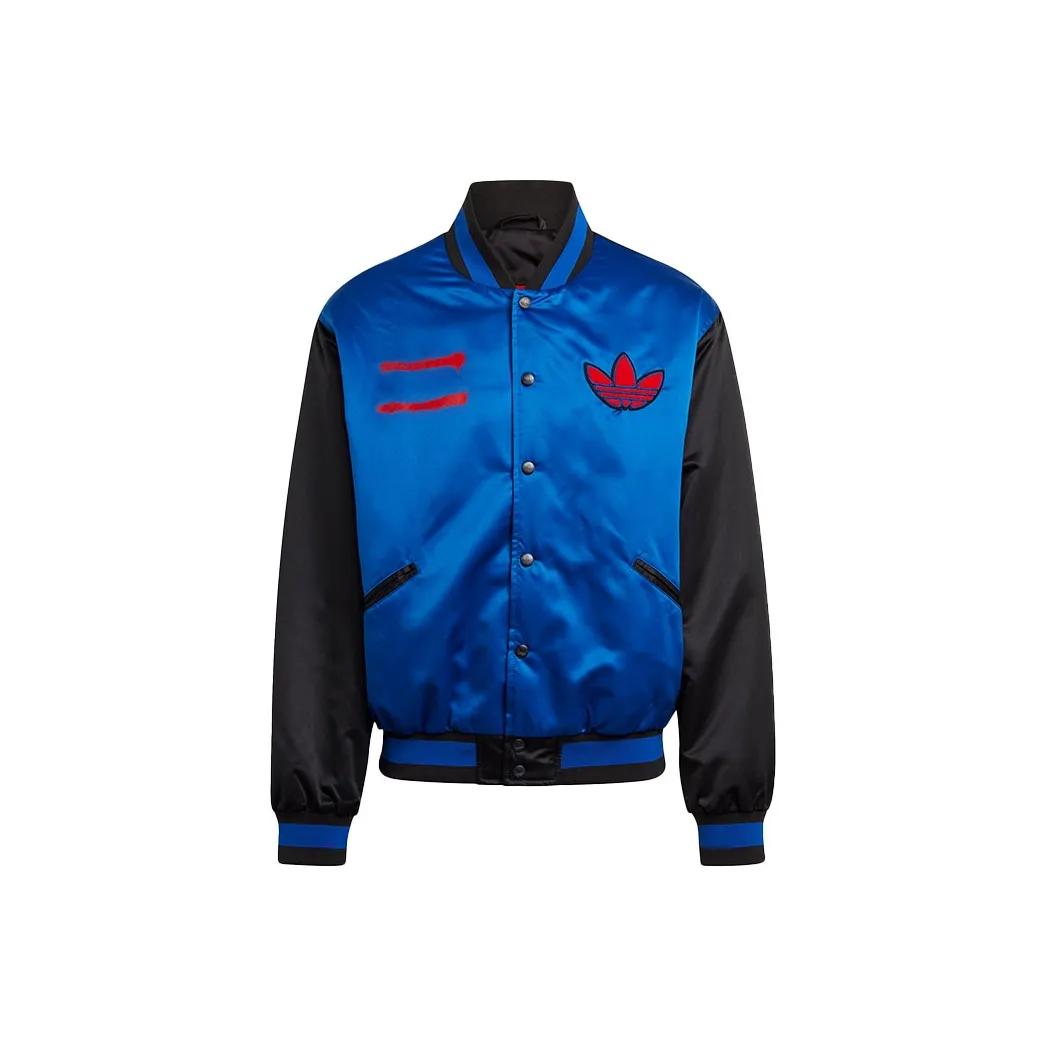 adidas originals Men's Run dmc Collegiate Jacket Blue