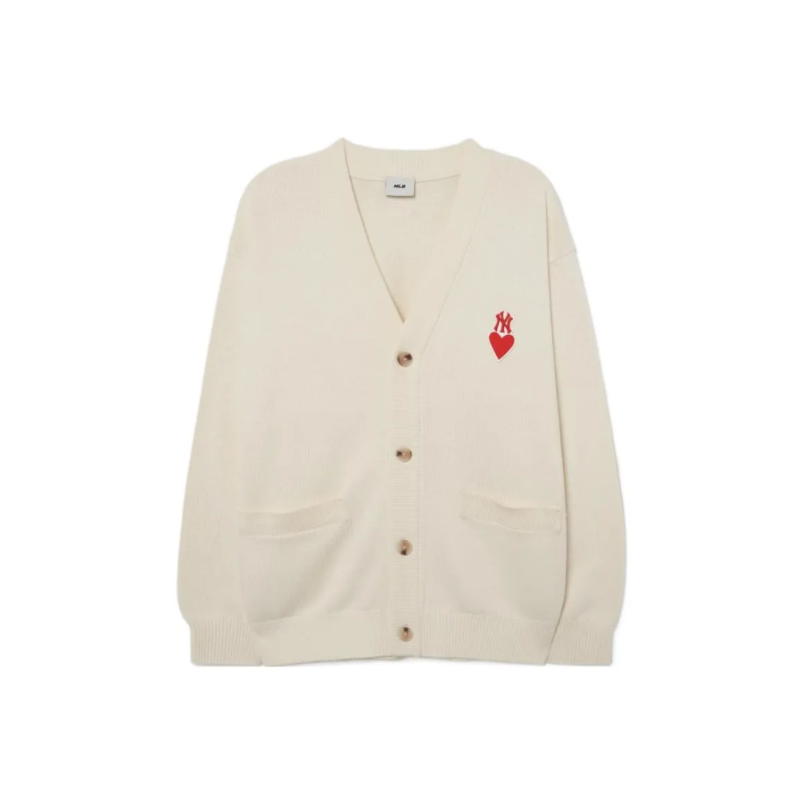 MLB New York Yankees Knitwear Unisex Cream White