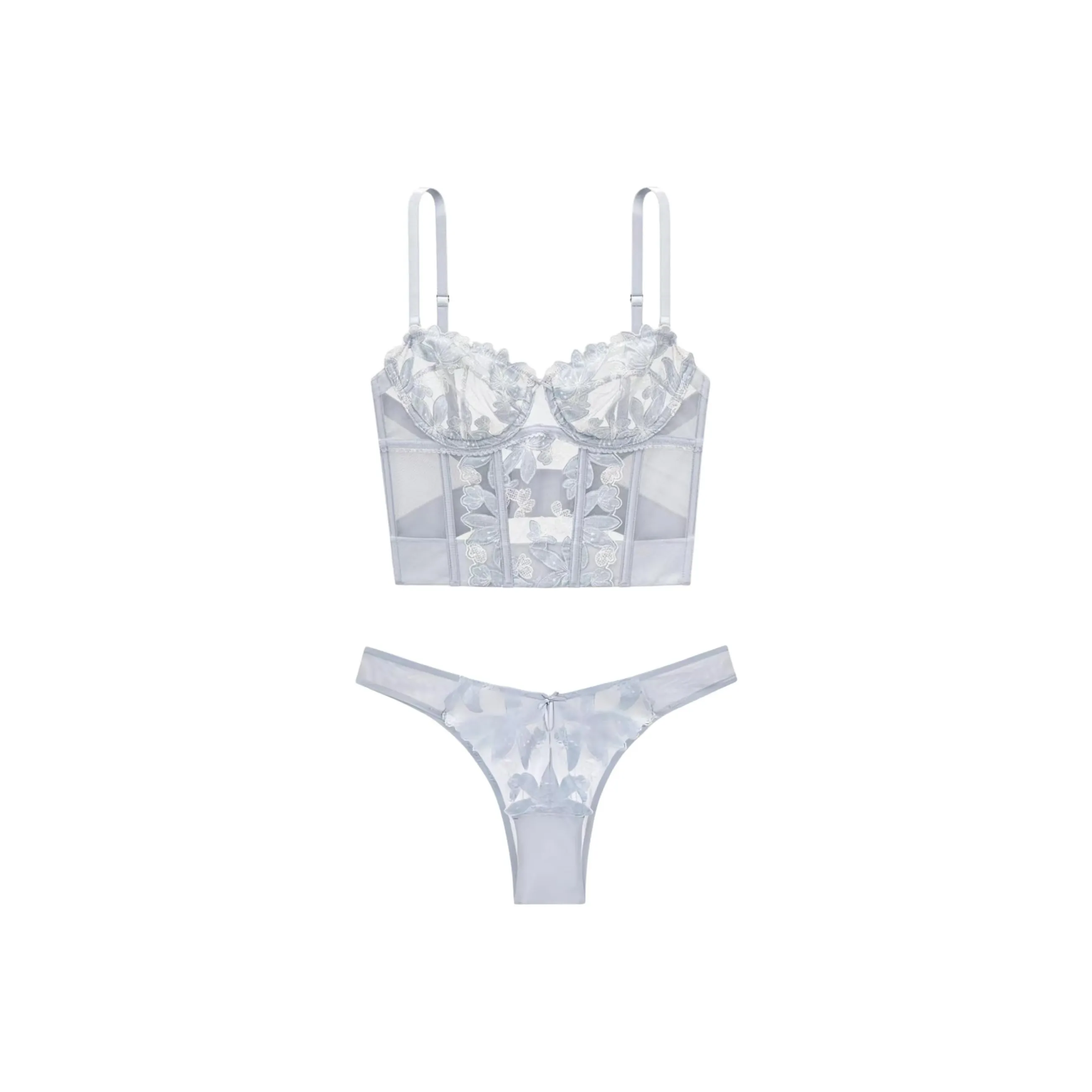 Victoria's Secret Комплект нижнего белья для женщин аква-синий