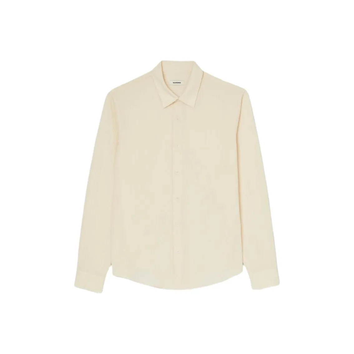 Sandro Светло-янтарный Мужские Рубашки