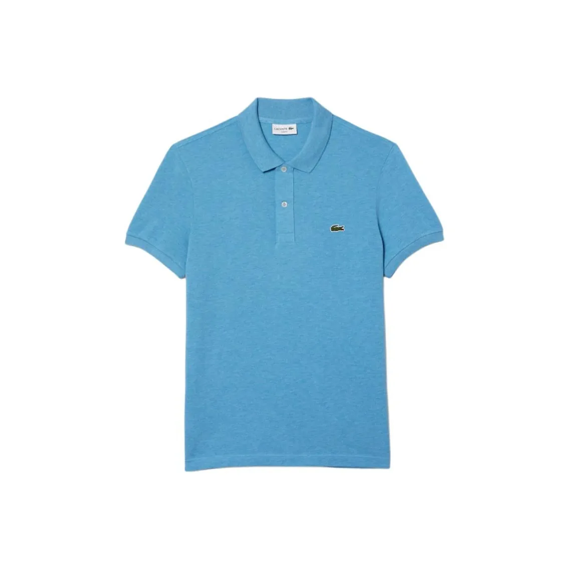 Мужская поло LACOSTE Collaboration светло-синего цвета