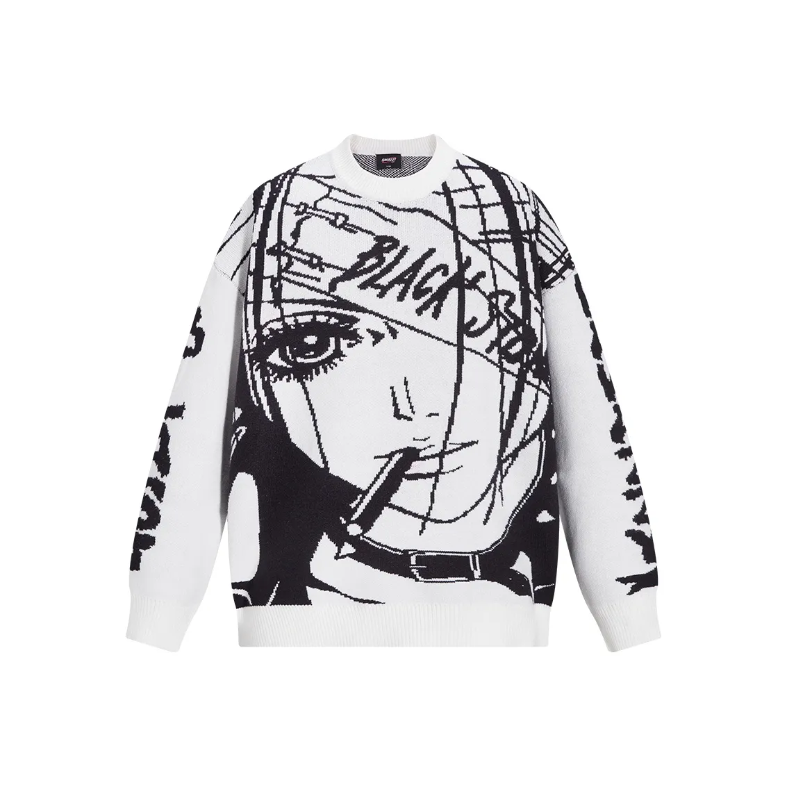 KAKAZZY FW24 Свитер Унисекс Белый