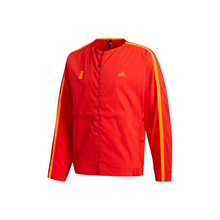 Adidas Originals Ярко-розовый Красный Флуоресцентный Мужские Куртки