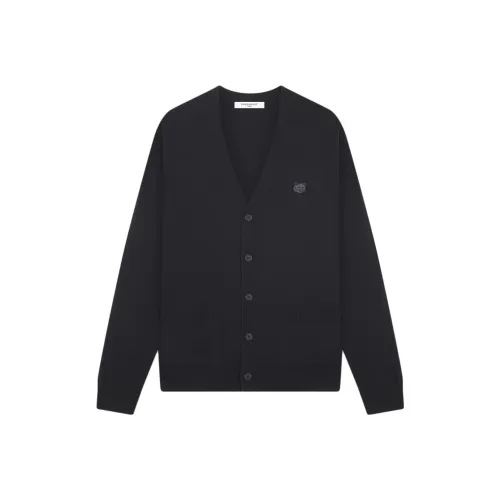 Maison Kitsune Черный Мужской Трикотаж