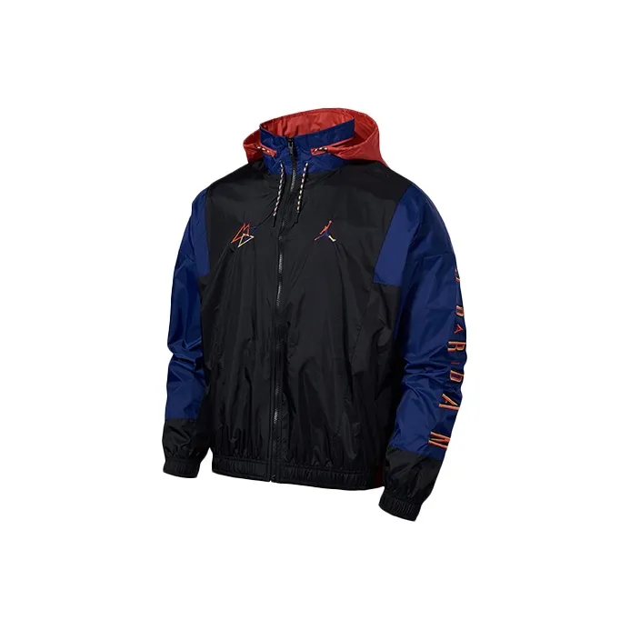 Jordan Jackets Men's Blue, Black & Red Multicolor