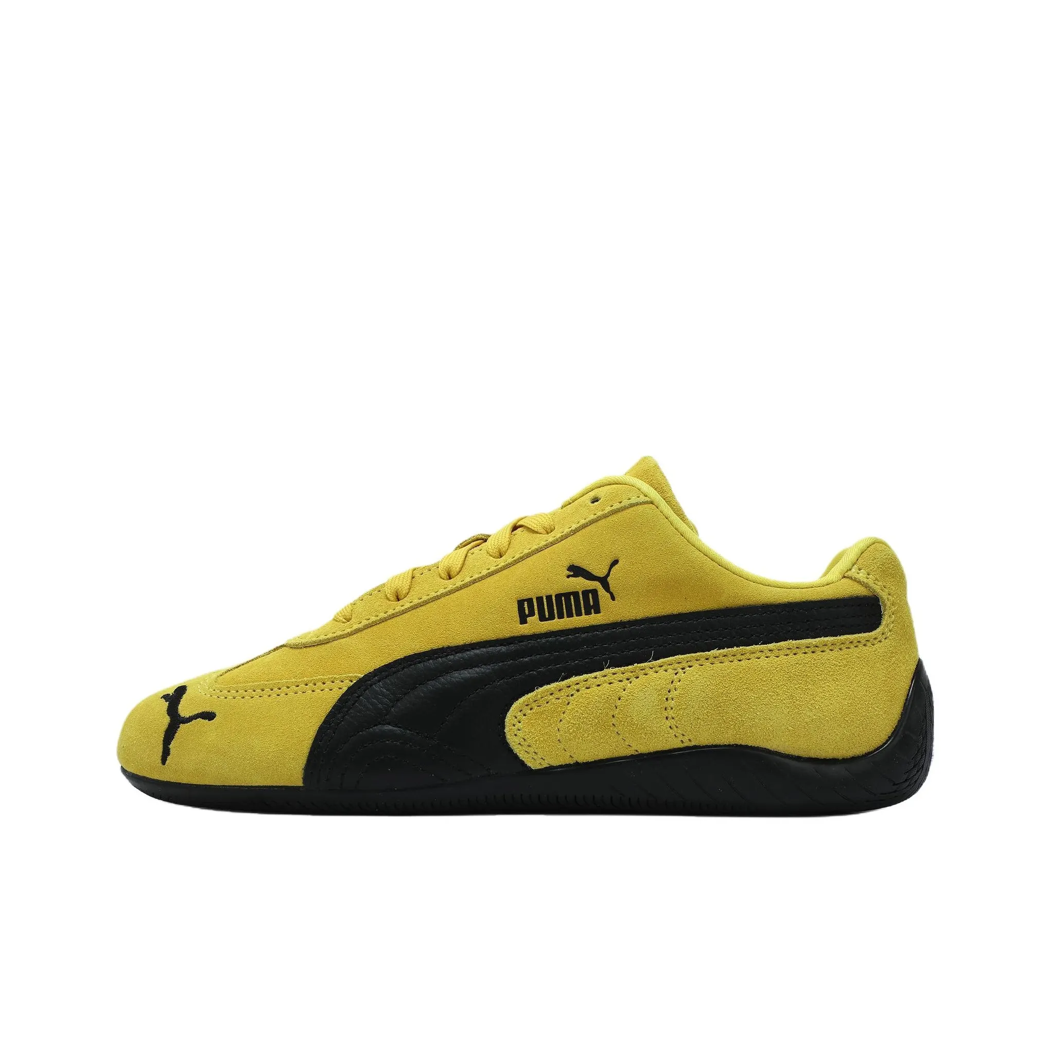 PUMA Speedcat Collection Устойчивый к истиранию Низкий Топ Casual Унисекс Желтый Черный