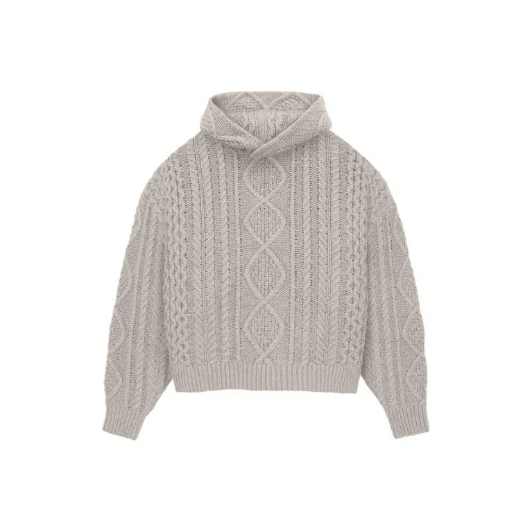 Fear Of God Essentials Cable Knit Hoodie