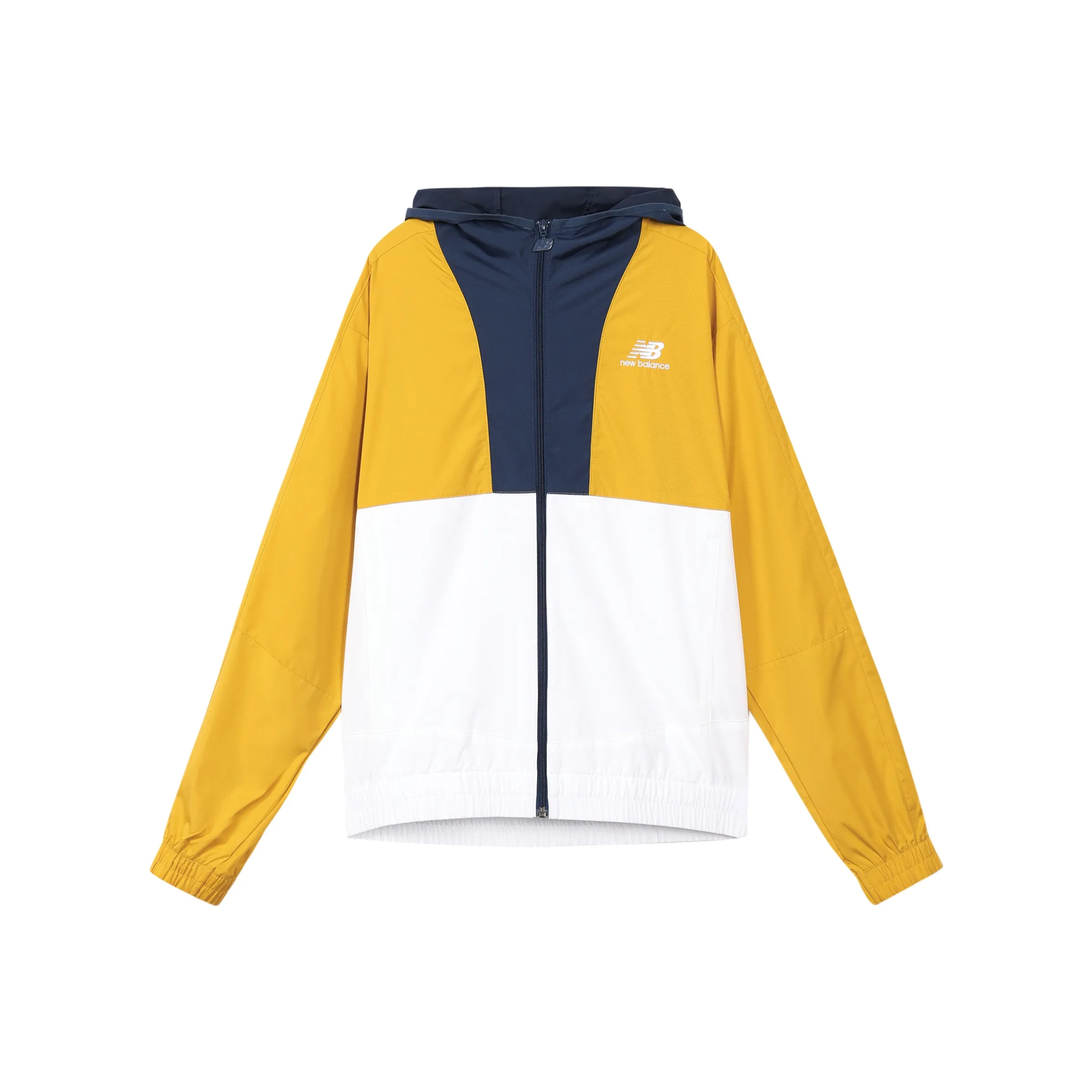 New Balance совместная брендированная куртка мужская желтая